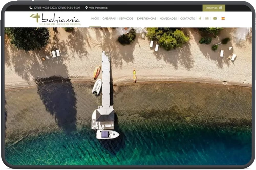 Sitio de turismo y hotelería Bahíamía